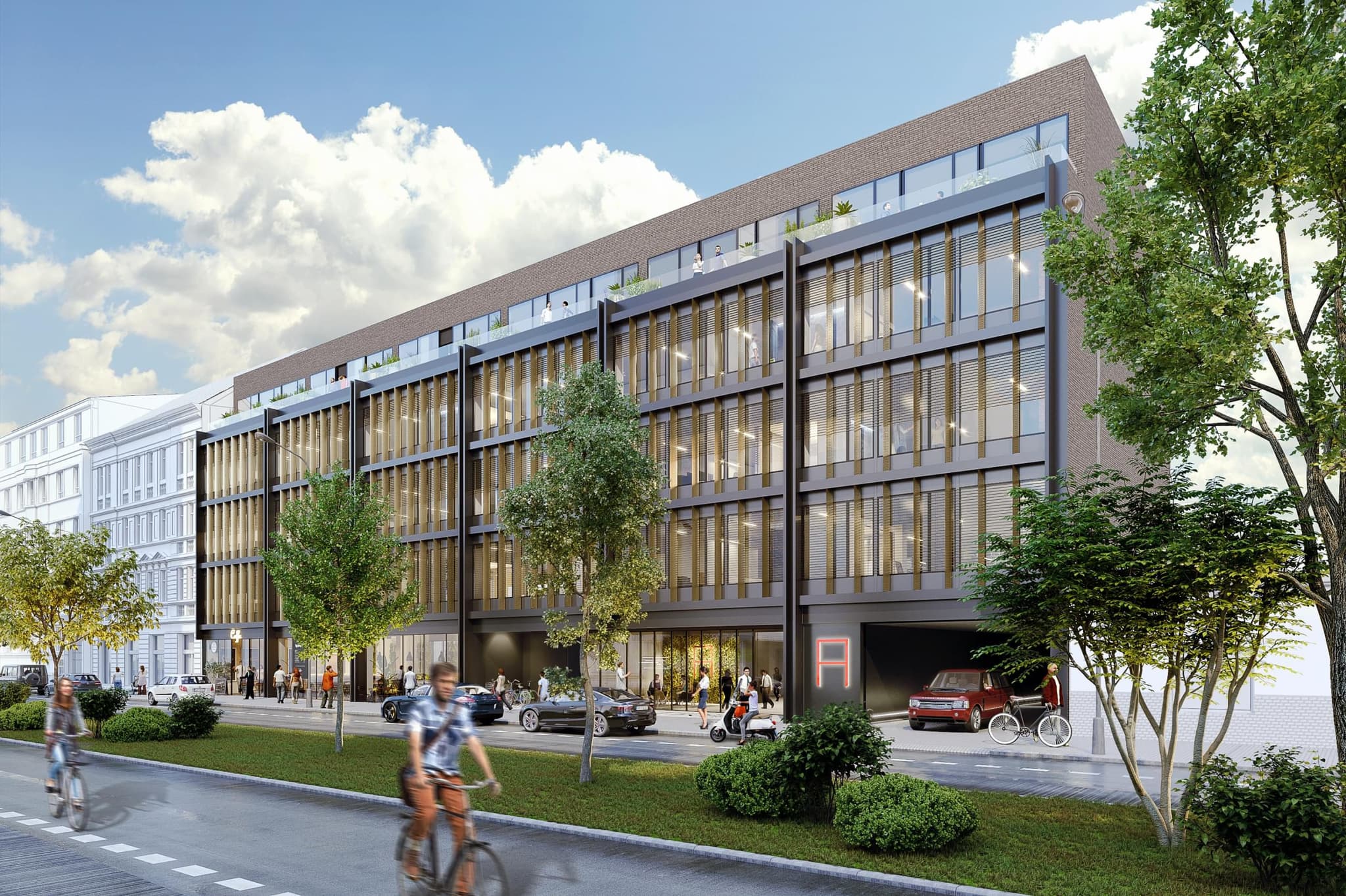 Lease of 532 sq m of office space in Astrid Offices for Grantex
