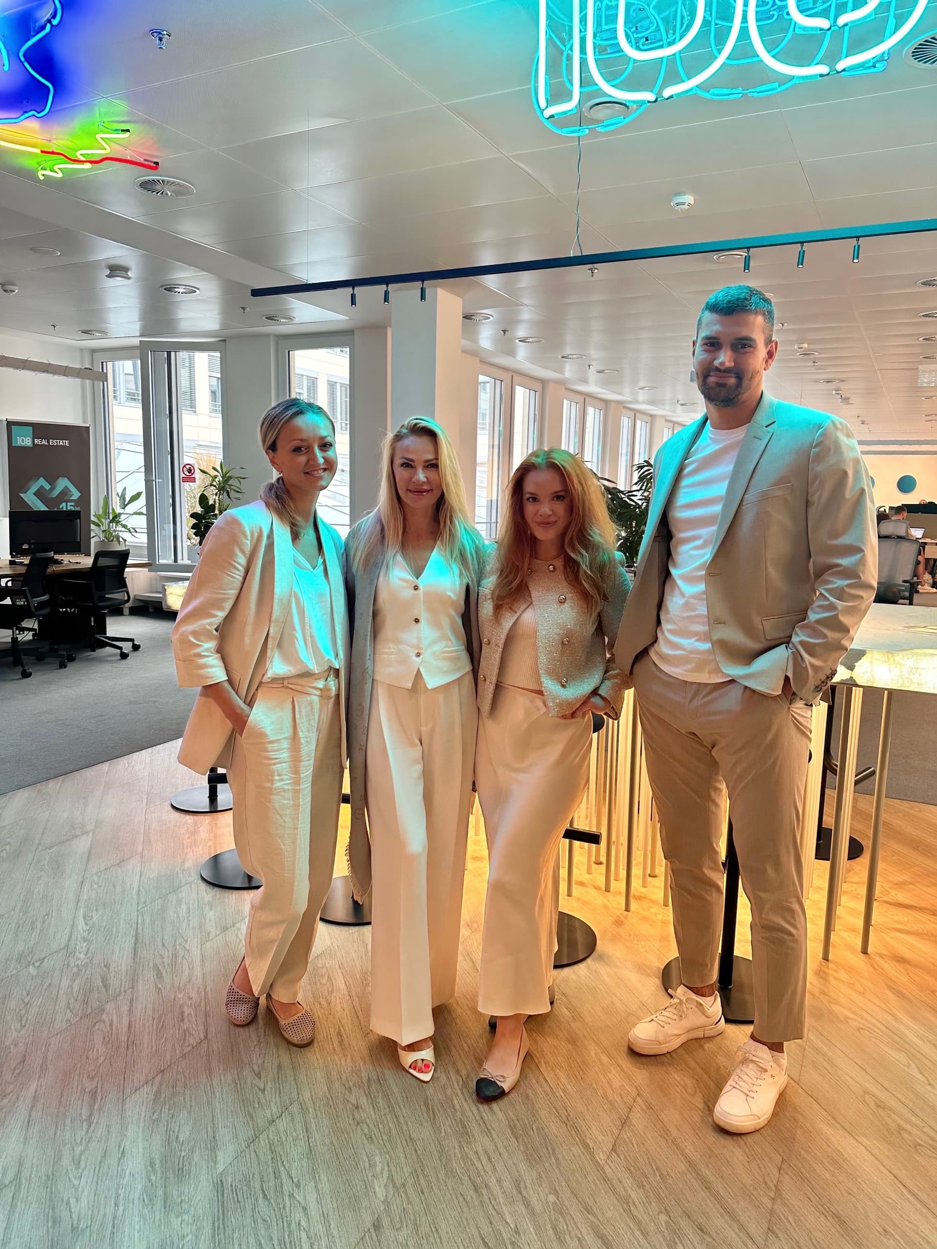 When everything in the team is in sync, sometimes it shows in the wardrobe.
