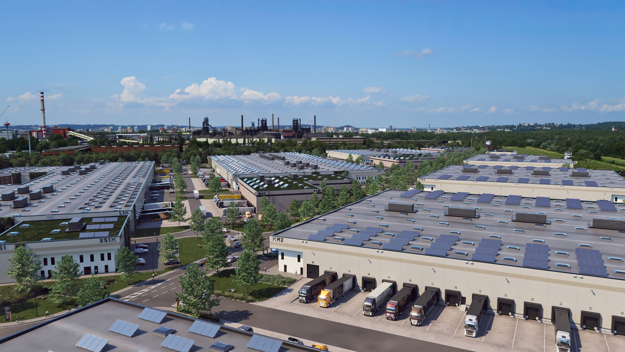 New technology and storage incubator for Tefcold in P3 Ostrava Central (9,200 m²)