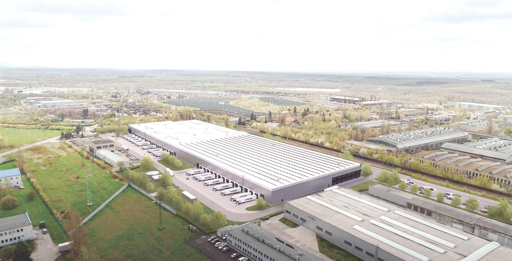 Acquisition of 65 000 sq m of land for Garbe in Chomutov